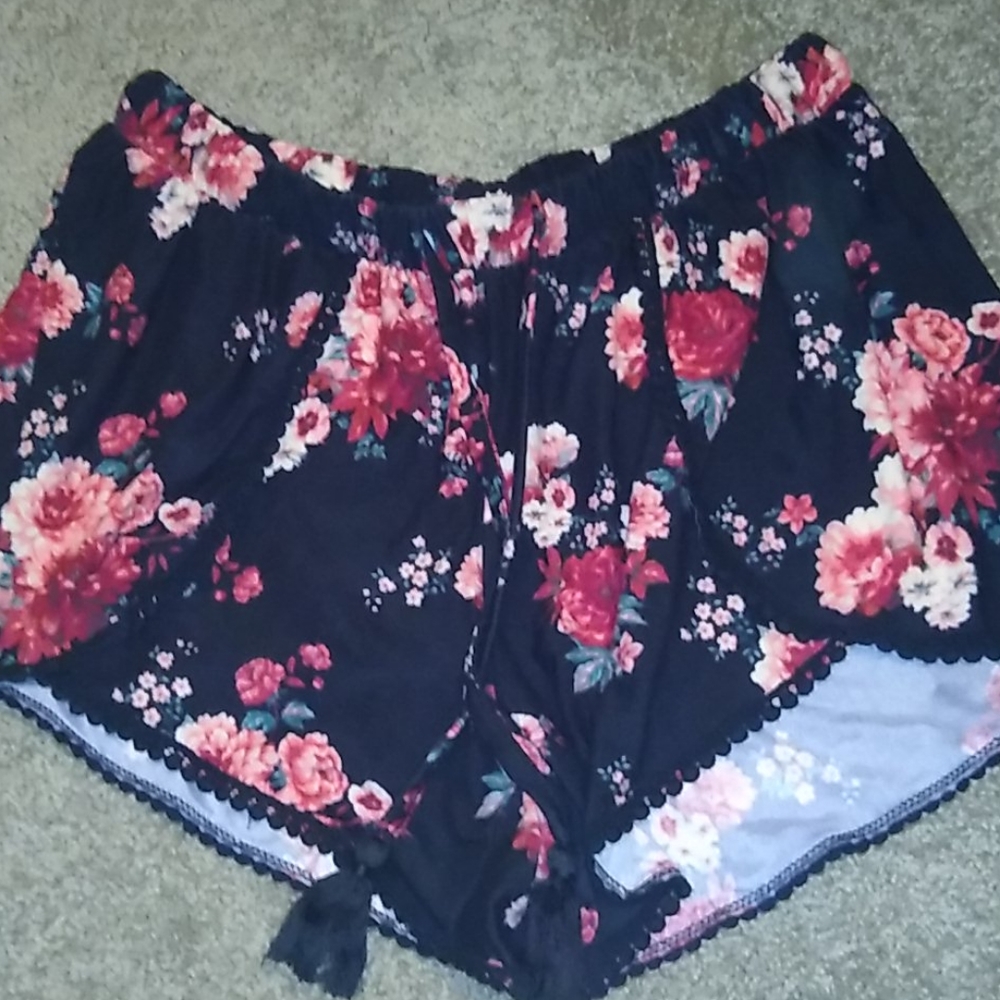 Floral shorts